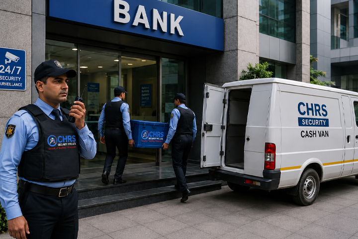 Bank and cash van security support services