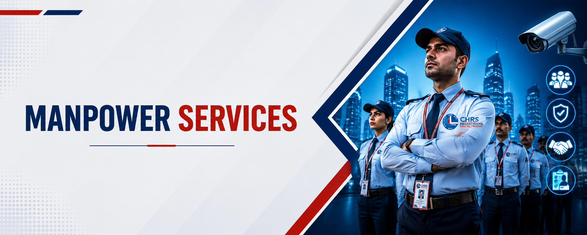 CHRS Security facility management and industrial security services banner