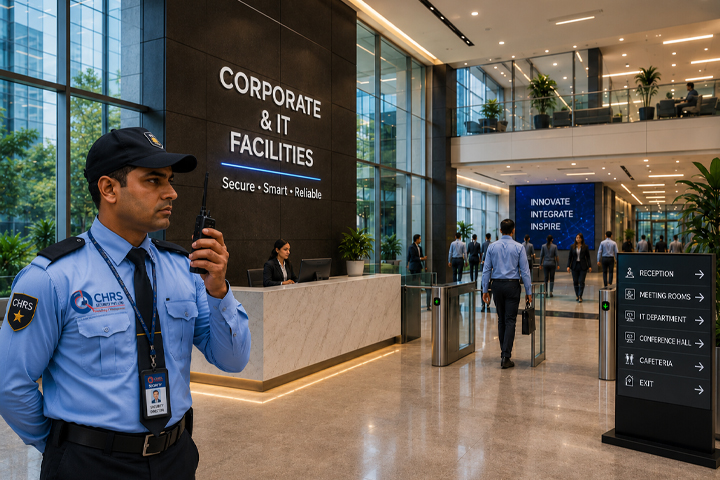 Corporate and IT facility security services by CHRS