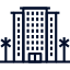 Facility management and support staff icon