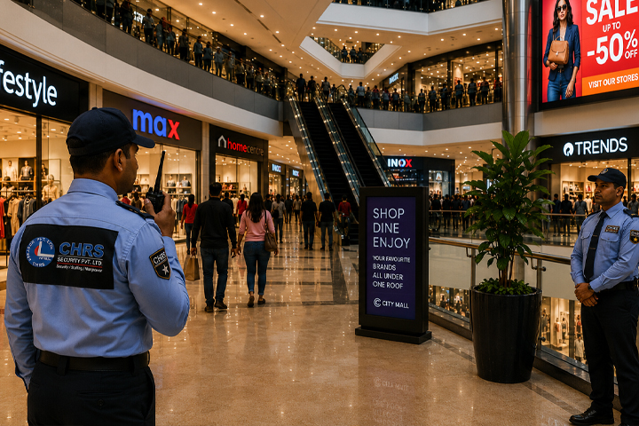 Mall and shopping center security services